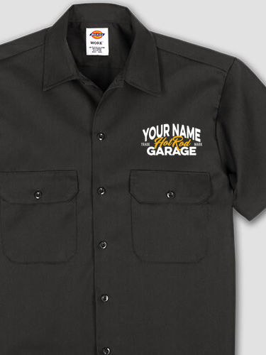 Hot Rod Garage : Embroidered Work Shirts