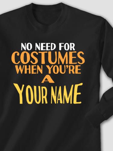 No Need For Costumes : Printed Long Sleeves
