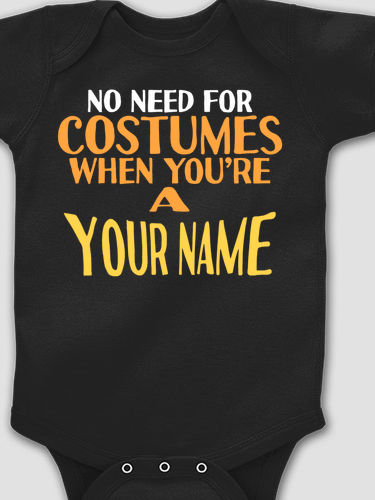 No Need For Costumes : Printed Baby Bodysuits