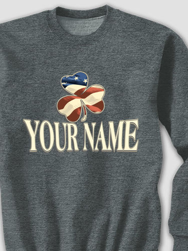 Shamrock Flag : Printed Sweatshirts