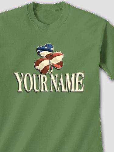 Shamrock Flag : Printed T-Shirts