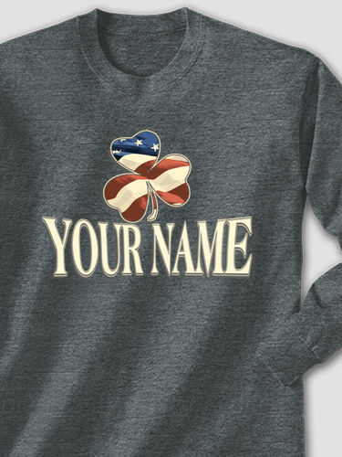 Shamrock Flag : Printed Long Sleeves