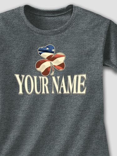 Shamrock Flag : Printed T-Shirts