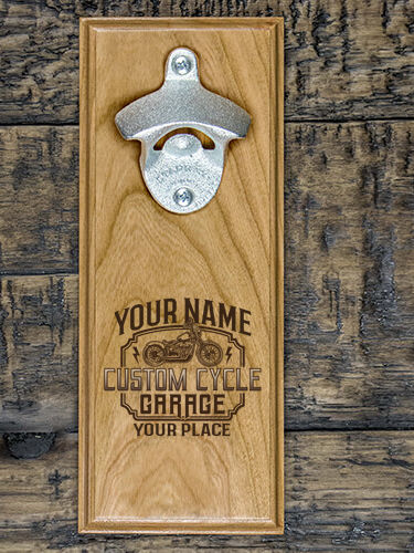 Custom Cycle Garage : Bottle Openers - Engraved