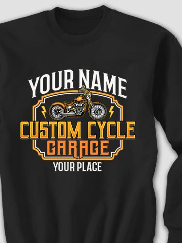 Custom Cycle Garage : Printed Sweatshirts