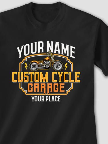 Custom Cycle Garage : Printed T-Shirts