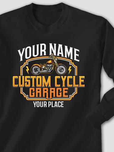 Custom Cycle Garage : Printed Long Sleeves