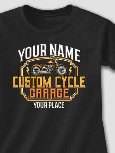 Custom Cycle Garage : Printed T-Shirts