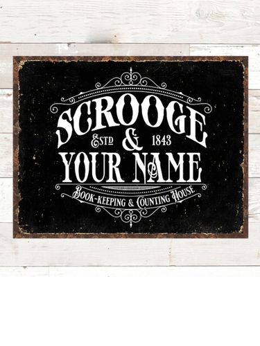 Scrooge : Tin Signs