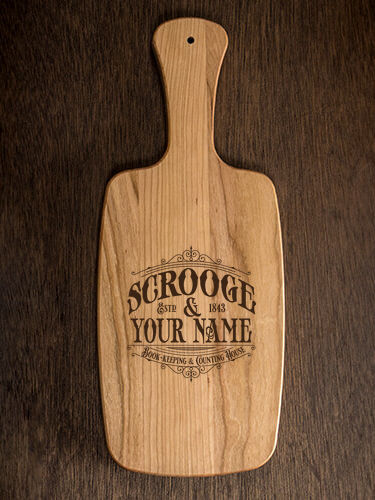 Scrooge : Cheese Boards - Engraved