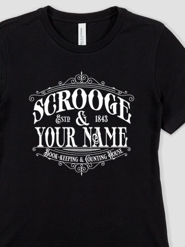 Scrooge : Premium Ladies T-Shirts