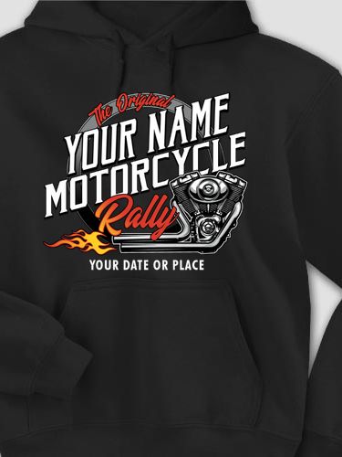 Motorcycle Rally : Printed Hoodies