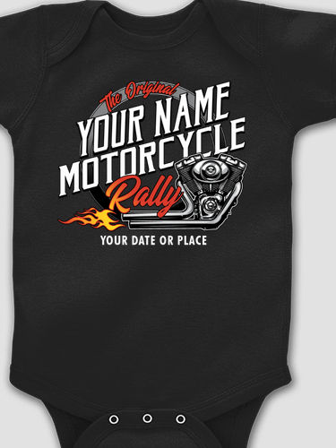 Motorcycle Rally : Printed Baby Bodysuits