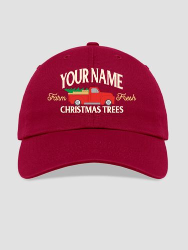 Christmas Tree Farm : Embroidered Baseball Hats