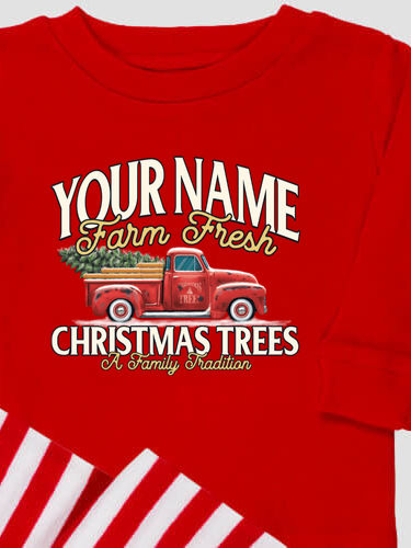 Christmas Tree Farm : Matching Family Pajamas