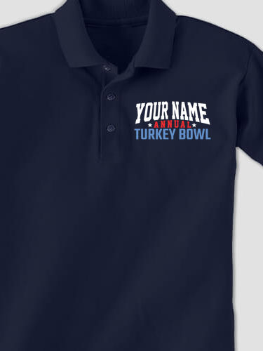 Turkey Bowl : Embroidered Polo Shirts