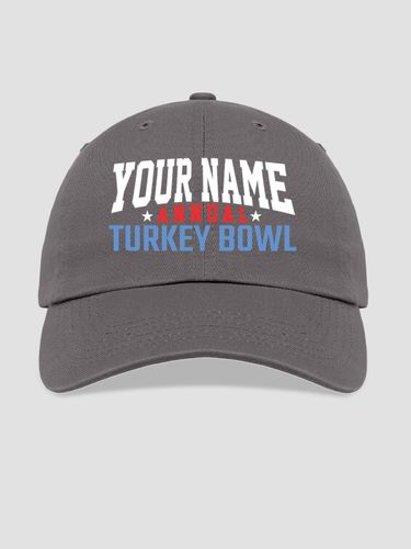 Turkey Bowl : Embroidered Baseball Hats