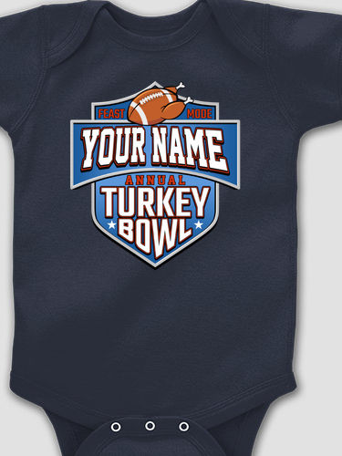Turkey Bowl : Printed Baby Bodysuits