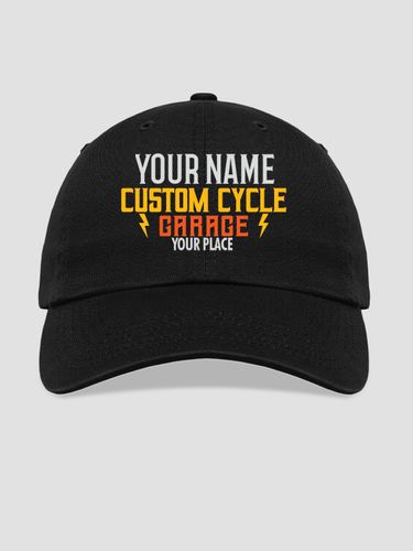 Custom Cycle Garage BP : Embroidered Baseball Hats