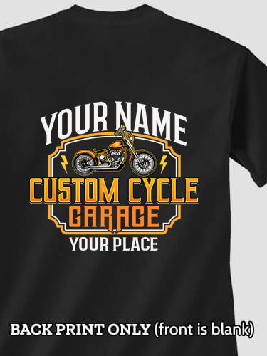 Custom Cycle Garage BP : Printed T-Shirts