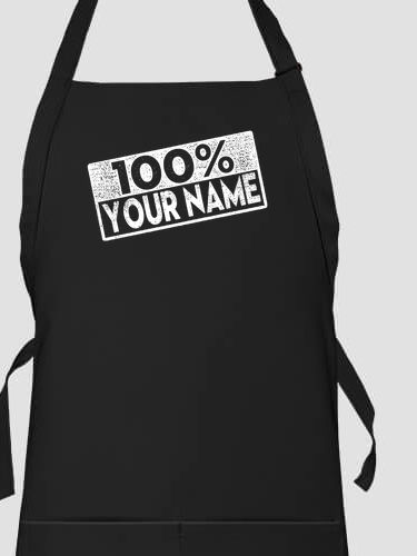 100 Percent : Printed Aprons