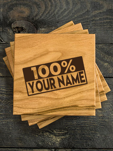 100 Percent : Coasters - Engraved