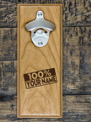 100 Percent : Bottle Openers - Engraved