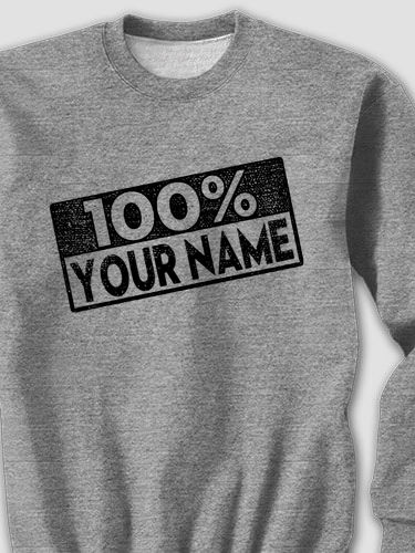 100 Percent : Printed Sweatshirts