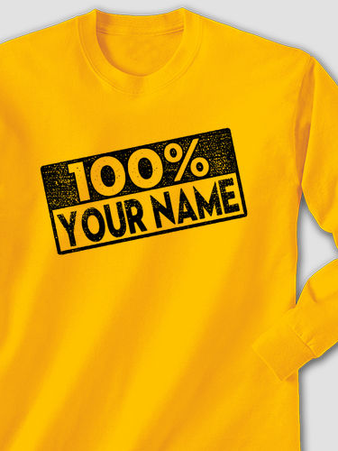 100 Percent : Printed Long Sleeves