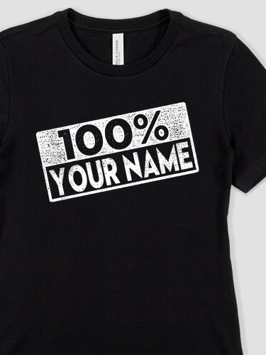 100 Percent : Premium Ladies T-Shirts