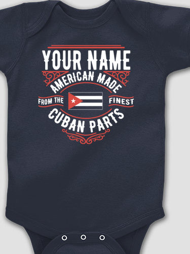 Cuban Parts : Printed Baby Bodysuits