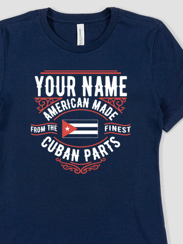 Cuban Parts : Premium Ladies T-Shirts