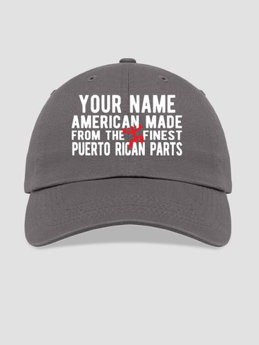Puerto Rican Parts : Embroidered Baseball Hats