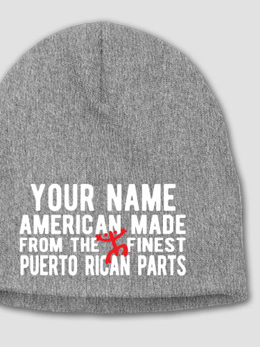 Puerto Rican Parts : Embroidered Beanies