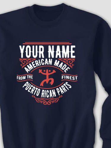 Puerto Rican Parts : Printed Sweatshirts