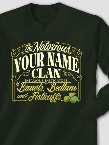 Notorious Clan : Printed Long Sleeves