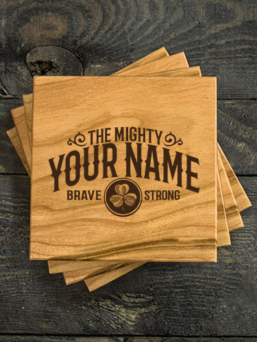 Mighty : Coasters - Engraved