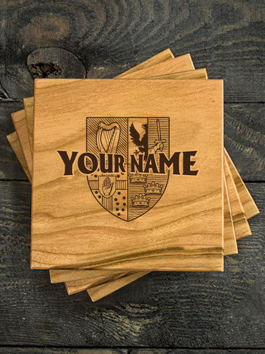 Irish Provinces : Coasters - Engraved