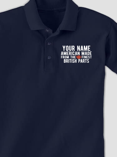 British Parts : Embroidered Polo Shirts
