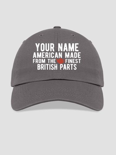 British Parts : Embroidered Baseball Hats