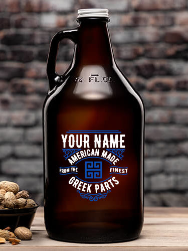 Greek Parts : Beer Growlers - Color Printed