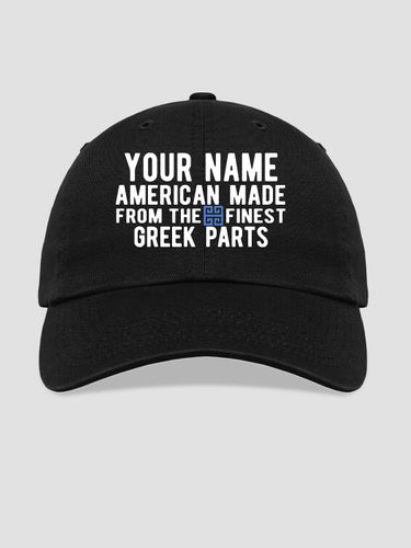 Greek Parts : Embroidered Baseball Hats