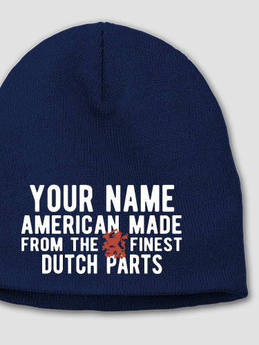 Dutch Parts : Embroidered Beanies