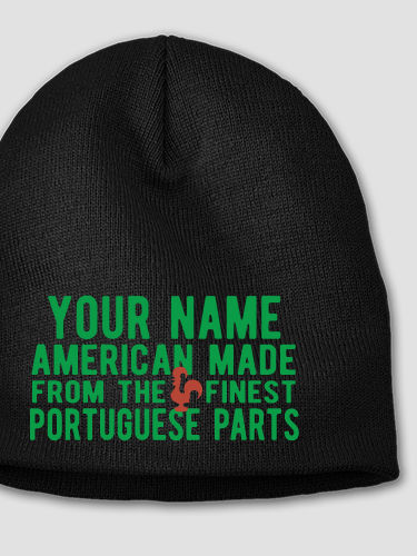 Portuguese Parts : Embroidered Beanies