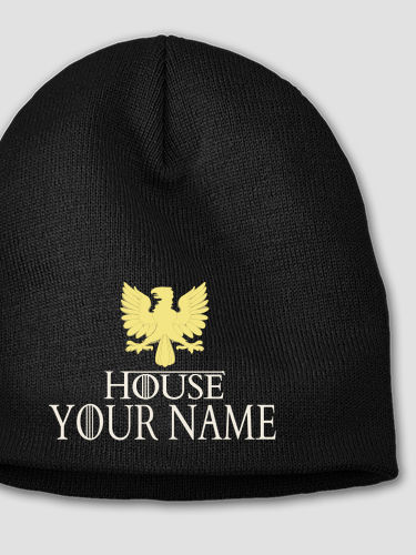 House : Embroidered Beanies