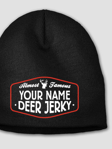 Deer Jerky : Embroidered Beanies