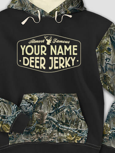Deer Jerky : Printed 2-Tone Camo Hoodies