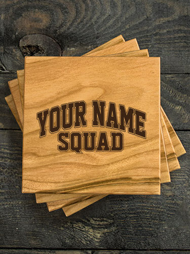 Squad : Coasters - Engraved
