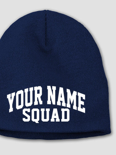 Squad : Embroidered Beanies