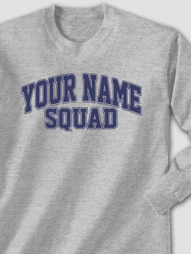 Squad : Printed Long Sleeves